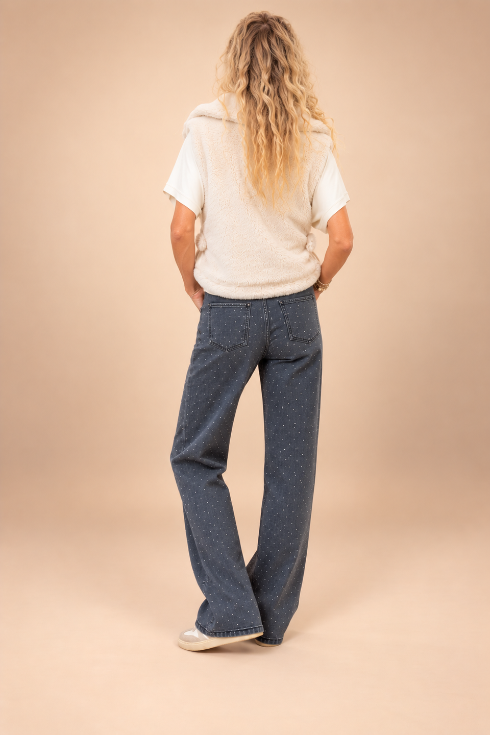Veste Nappy Ecru - Image 5