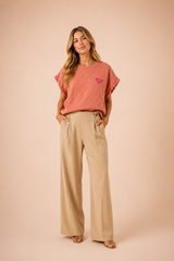 Pantalon Nolise Beige