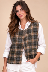 Gilet Gerty kaki
