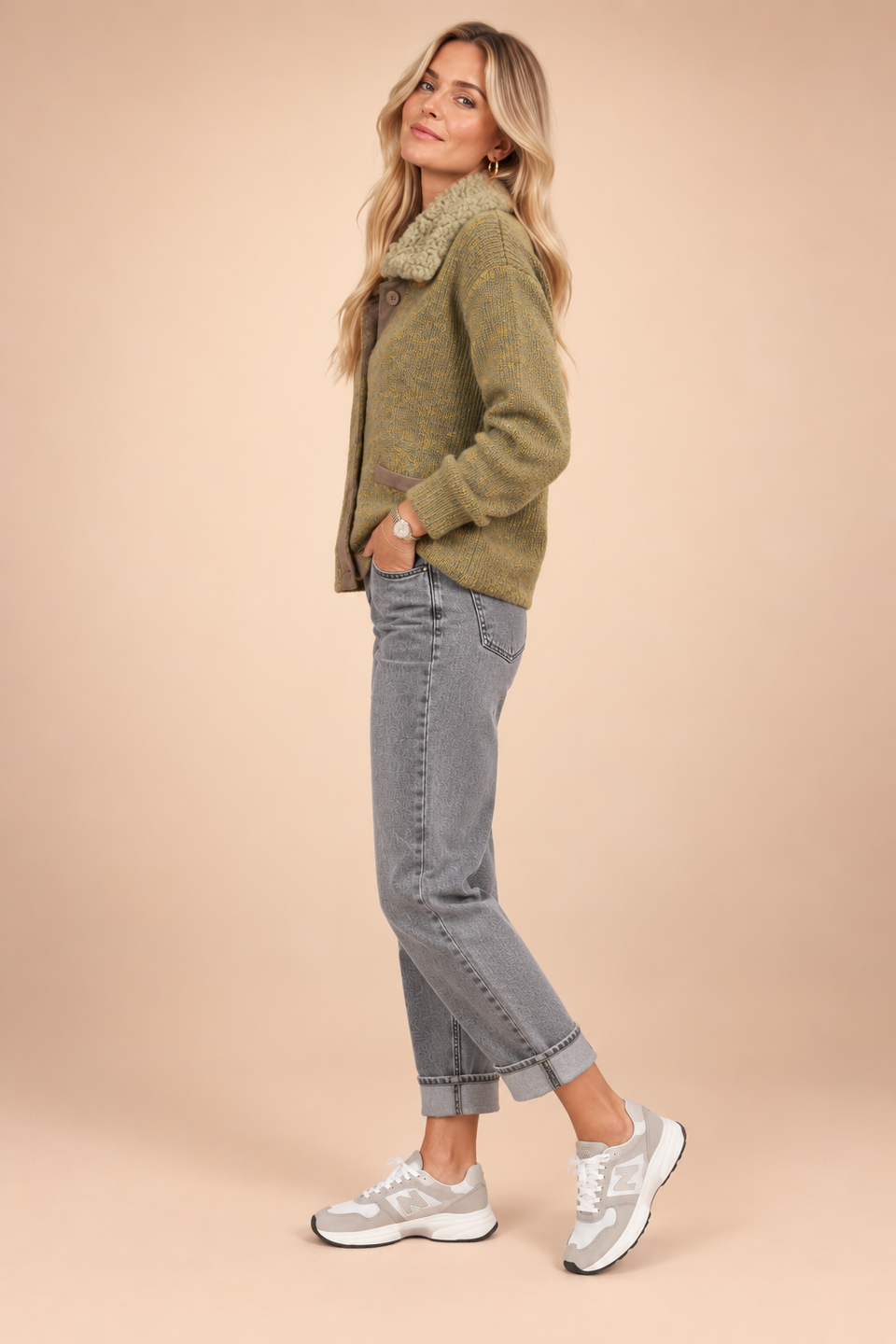 Gilet Benjy Kaki - Image 4