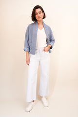 Jeans ILVA 496 Rayé bleu