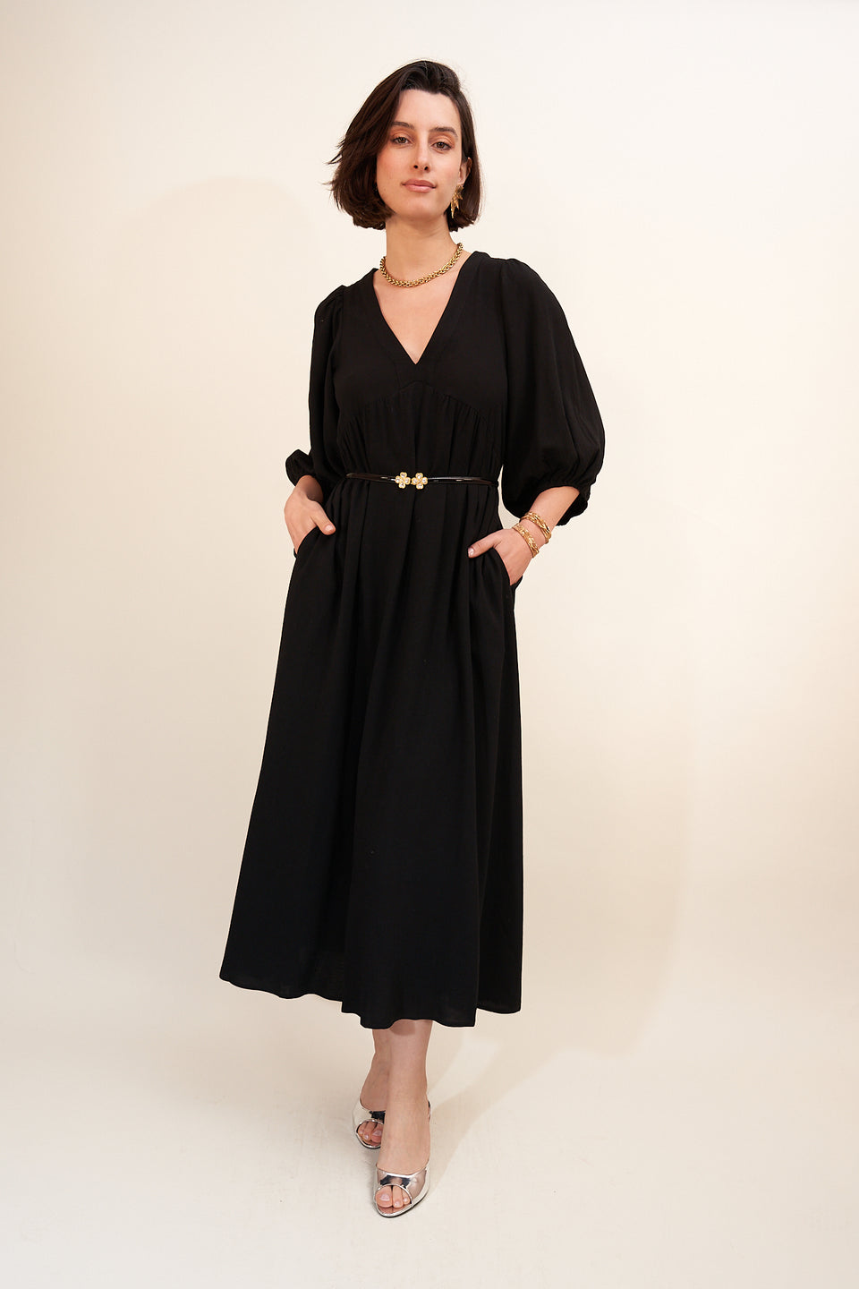 Robe Toscane Noire - Image 2