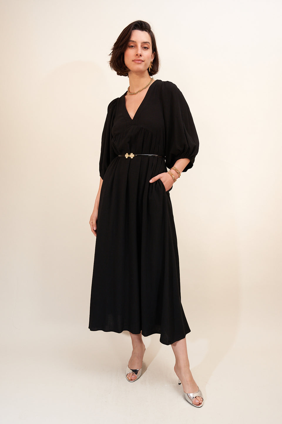 Robe Toscane Noire - Image 4