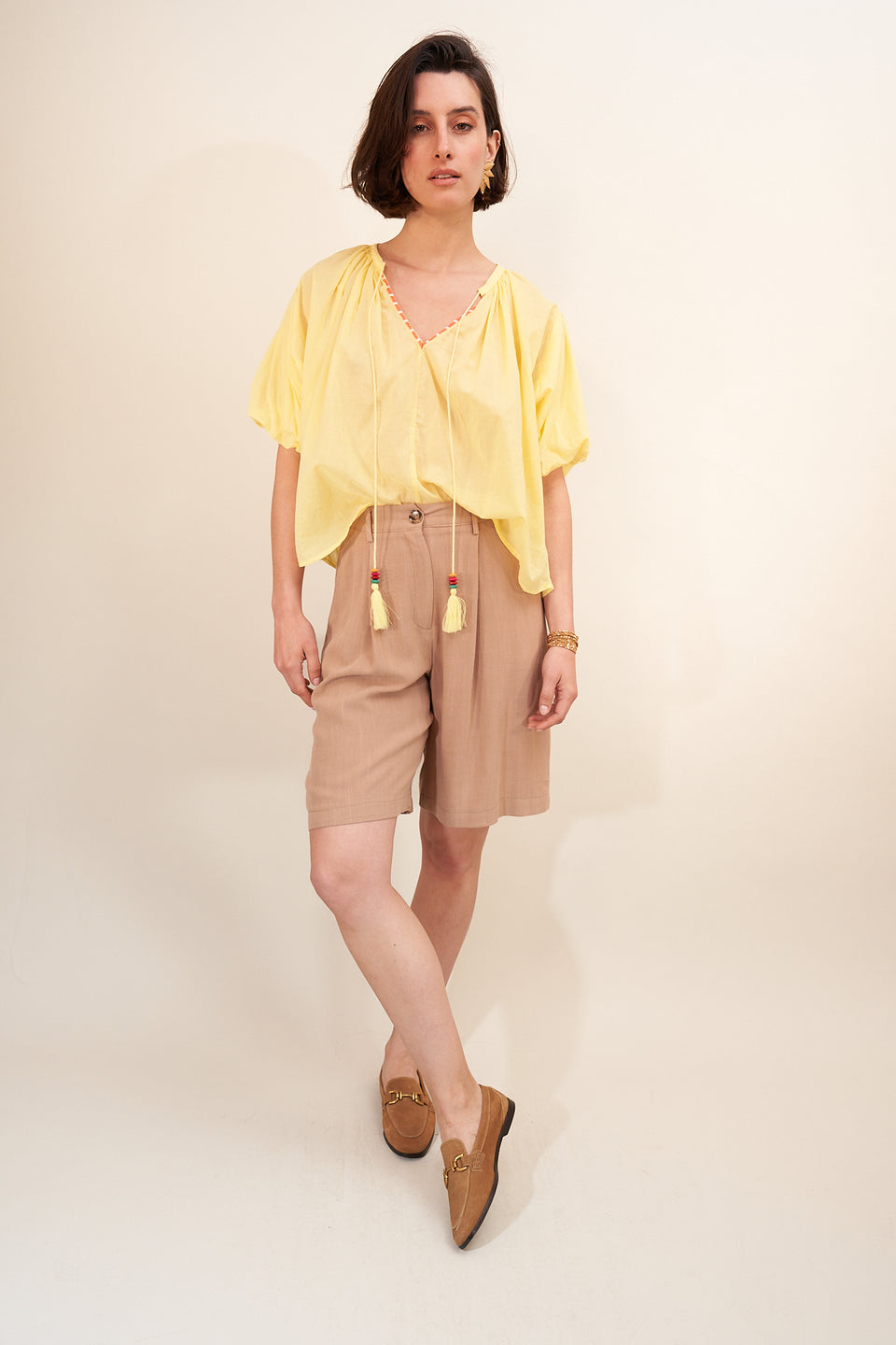 Chemise Dunya Jaune - Image 3