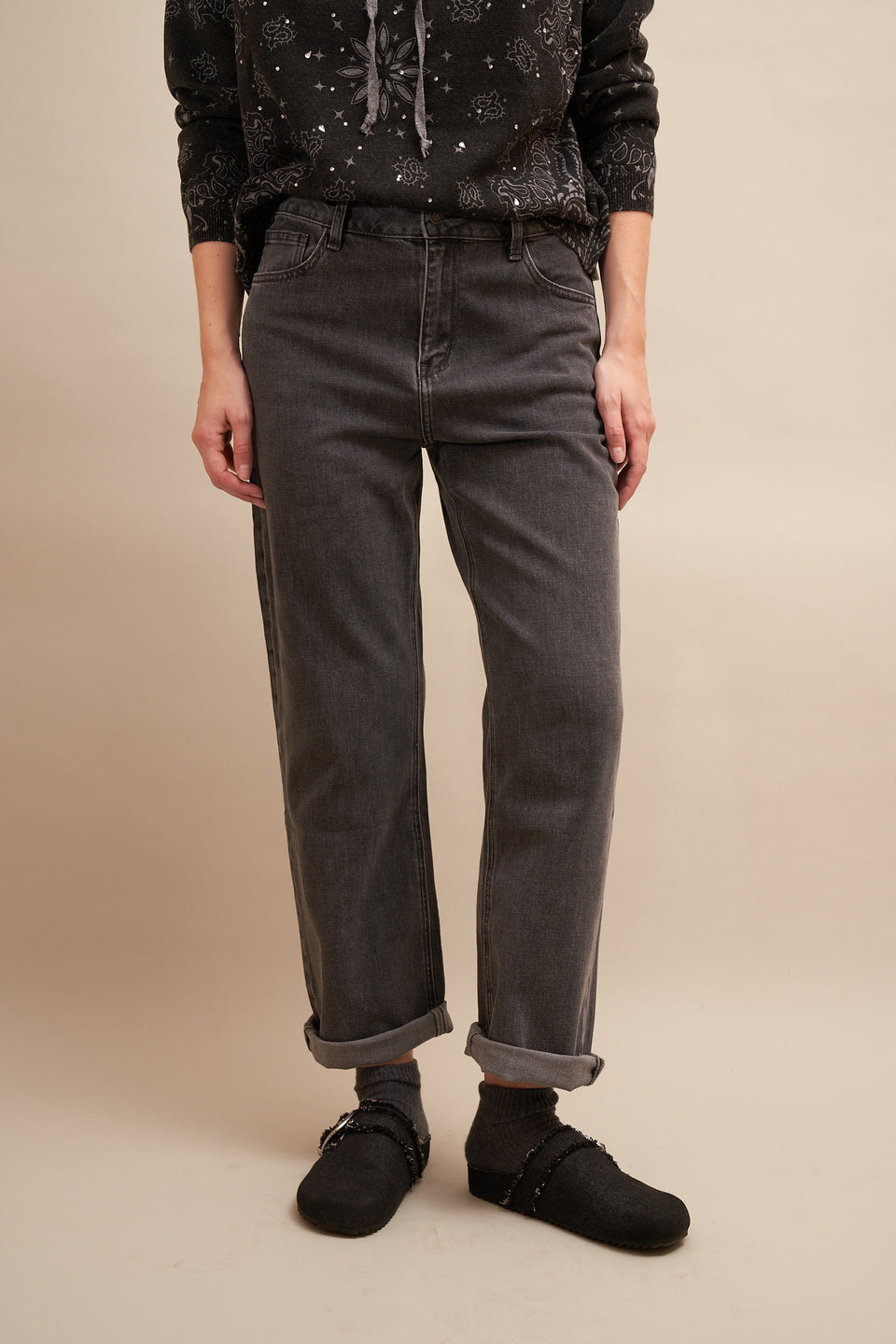 Jeans ILVA 409 Gris - Image 4