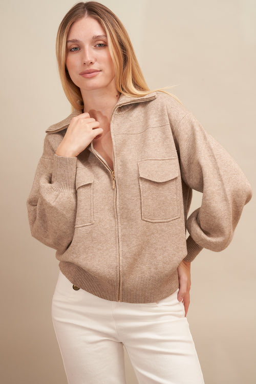 Gilet Moscou Beige