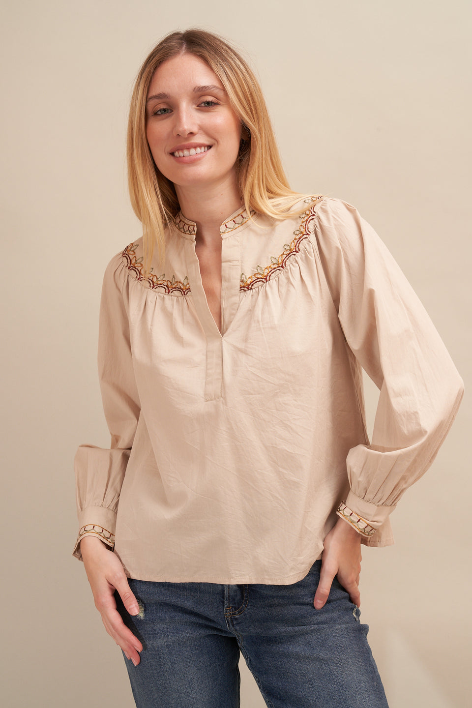 Chemise Rania Beige - Image 2