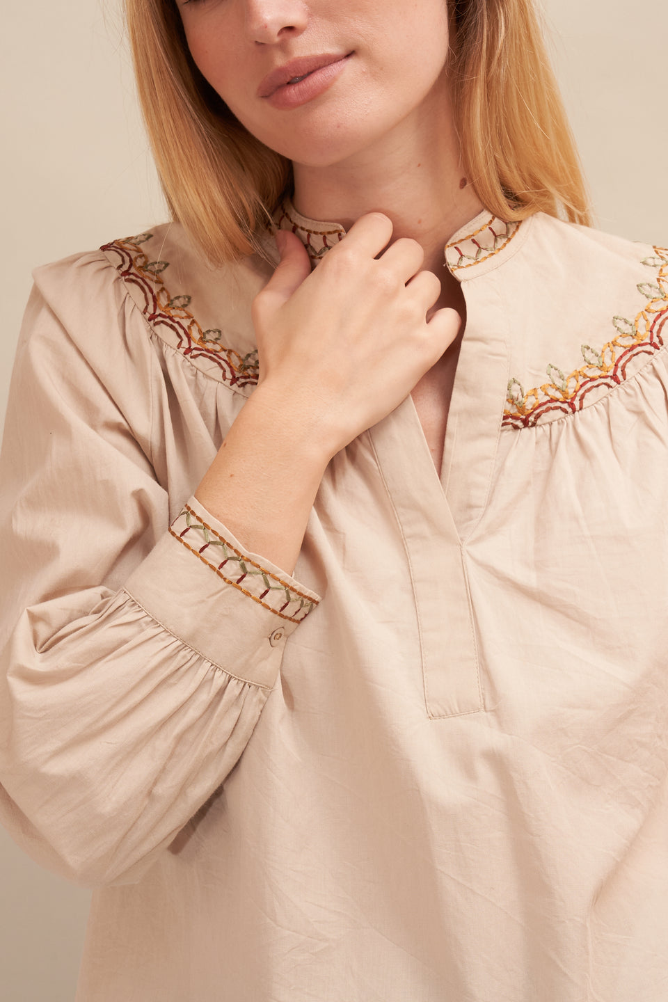 Chemise Rania Beige - Image 4