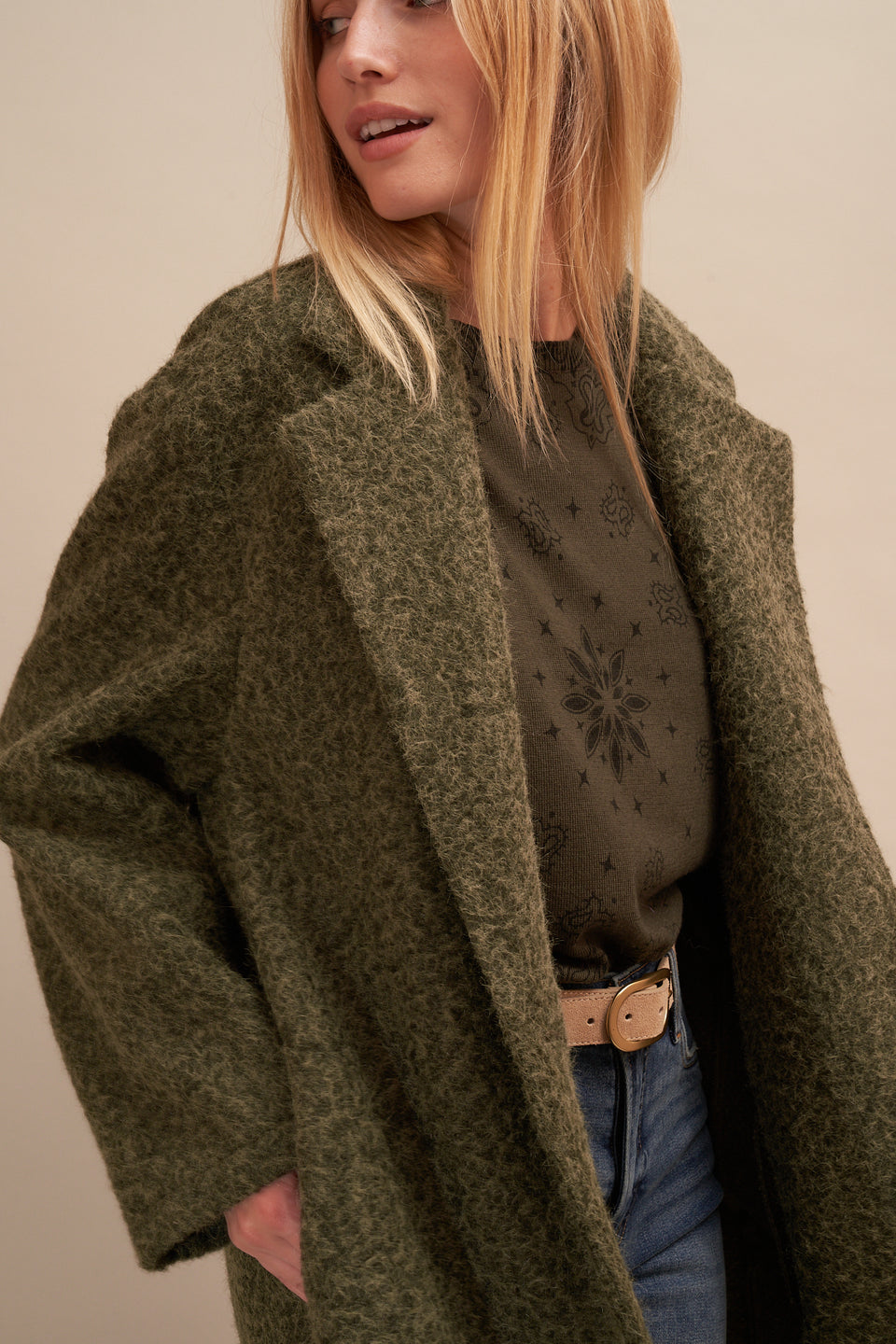 Manteau Eve Vert - Image 3