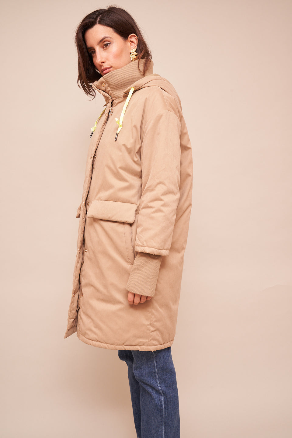 Manteau Braga Beige - Image 3