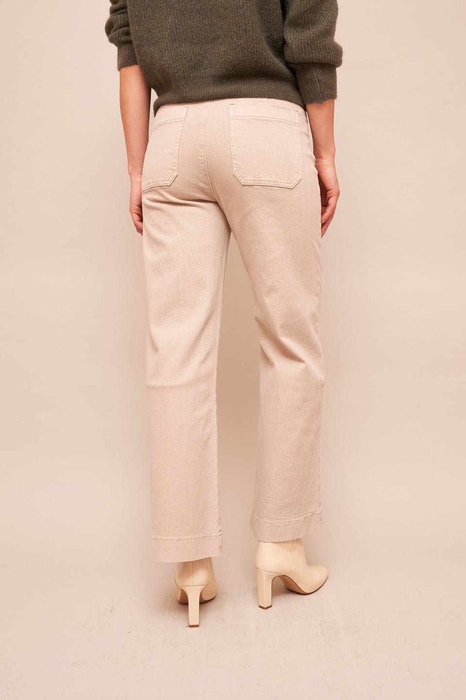 Jeans ILVA 413 Beige foncé - Image 7