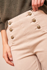 Jeans ILVA 413 Beige foncé