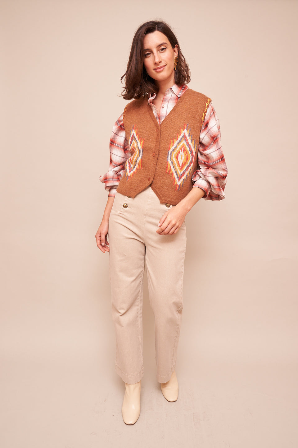 Gilet Laura Camel - Image 5