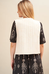 Gilet Yes 6182 Ivoire-1