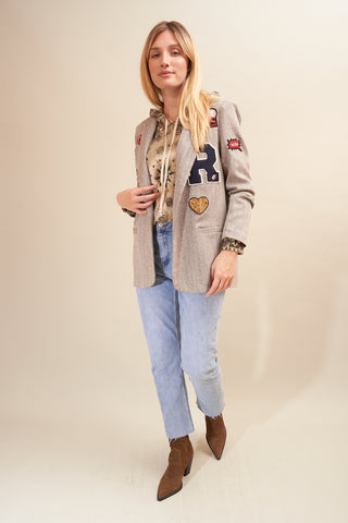 Gilet Yes 6182 Ivoire-1