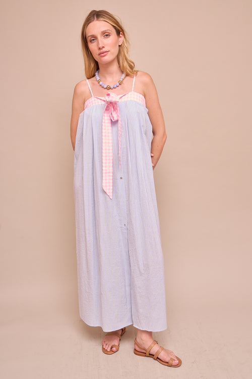 Robe Maeve Rayée Bleue