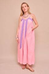Robe Maeve Rayée Rose