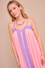 Robe Maeve Rayée Rose