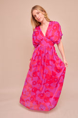 Robe Ursula Violet/ Fuchsia