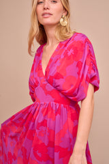 Robe Ursula Violet/ Fuchsia