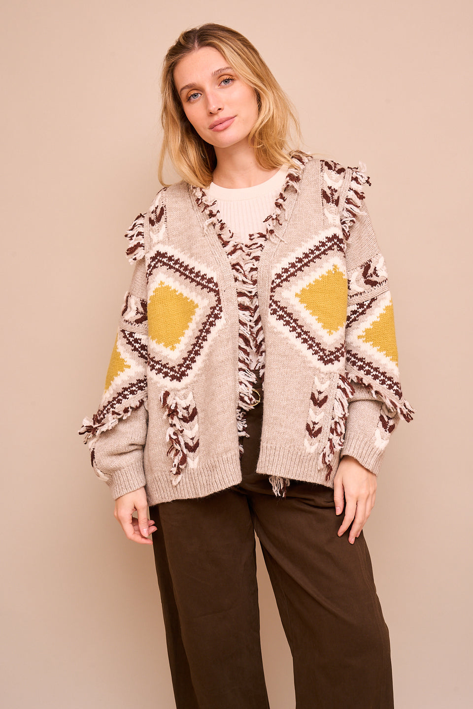 Gilet Tromso Beige - Image 1