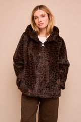 Manteau Katarina Léopard