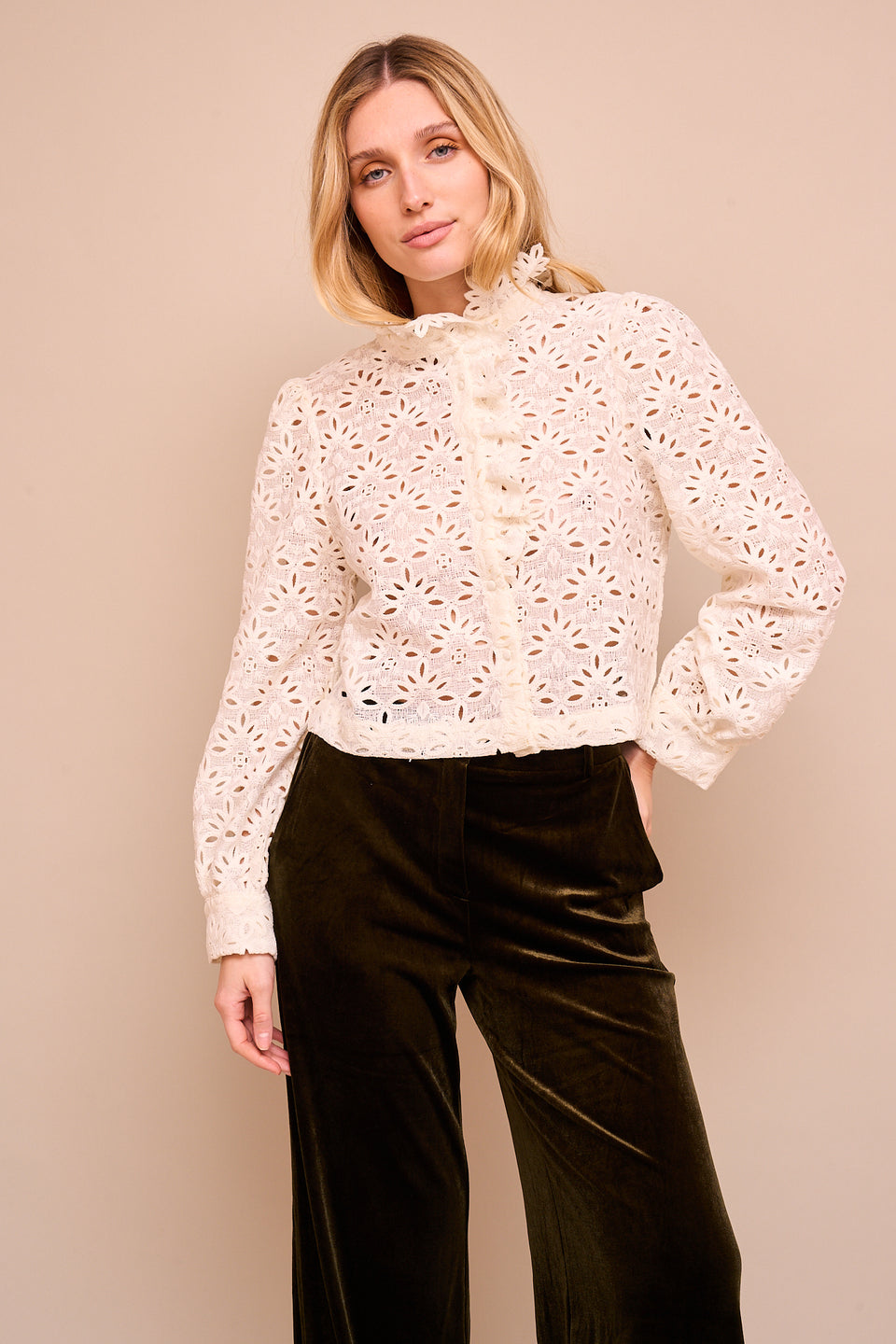 Chemise Yes 4755 ivoire - Image 2