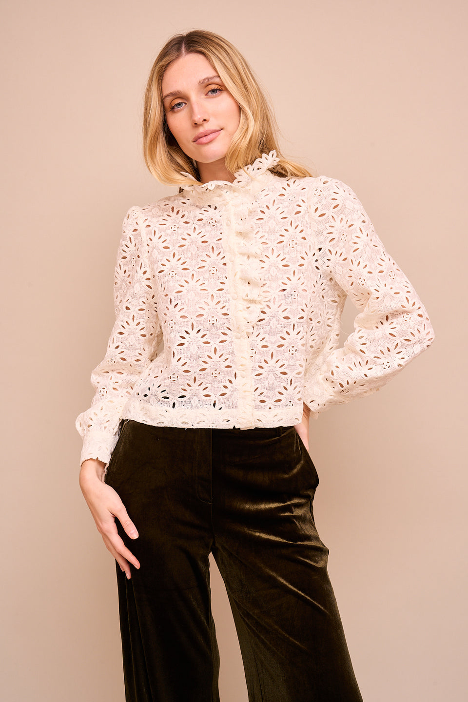 Chemise Yes 4755 ivoire - Image 4