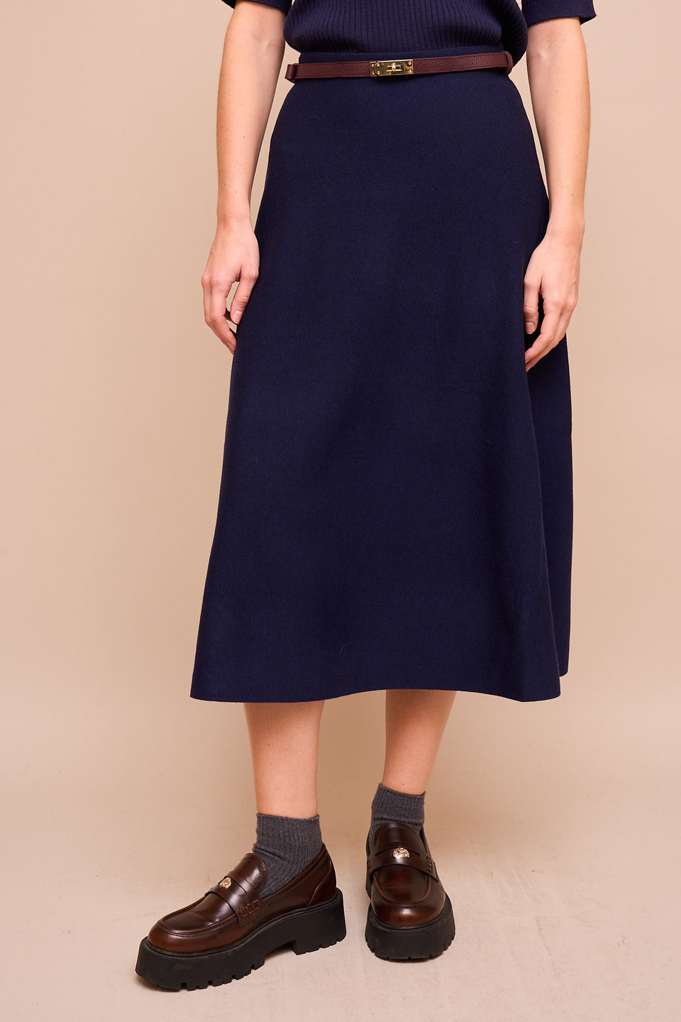 Jupe Callista Marine - Image 5