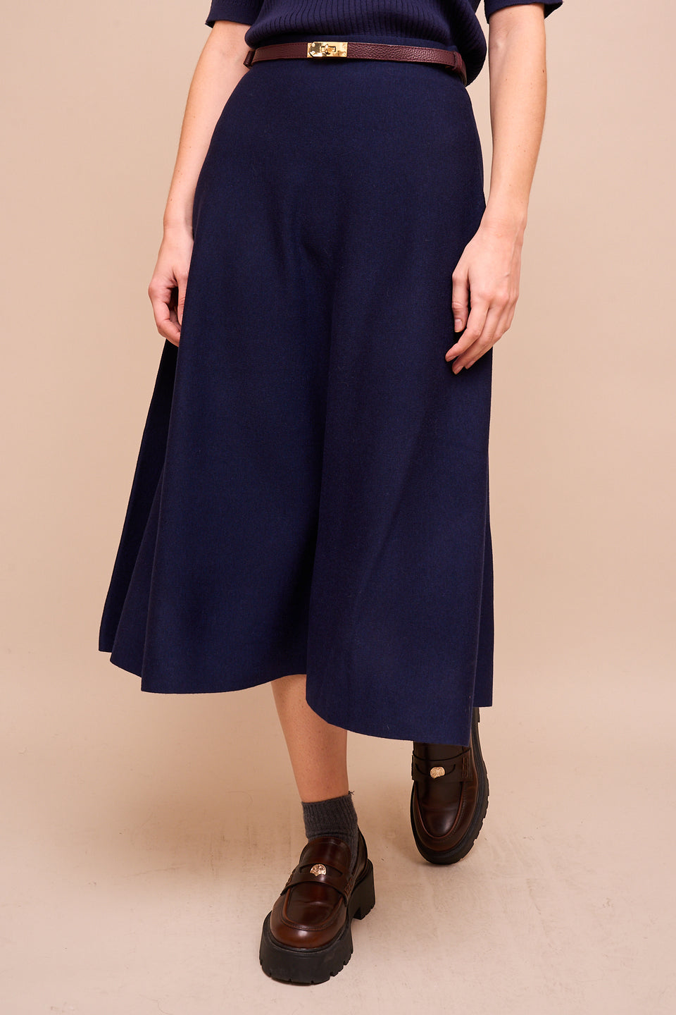 Jupe Callista Marine - Image 3