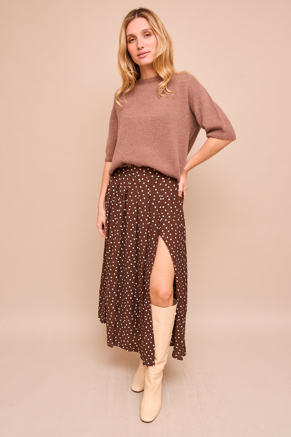 Jupe Yes 5425 Choco-2 - Image 4