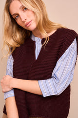 Gilet Legringot Bordeaux