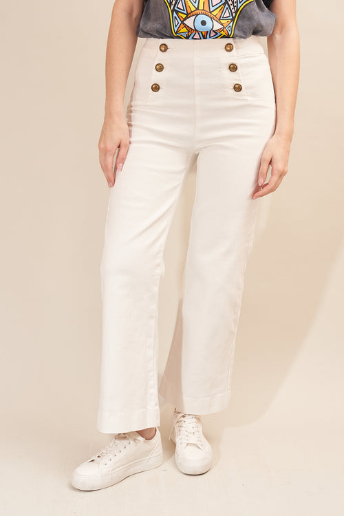 Jeans ILVA 413 Blanc