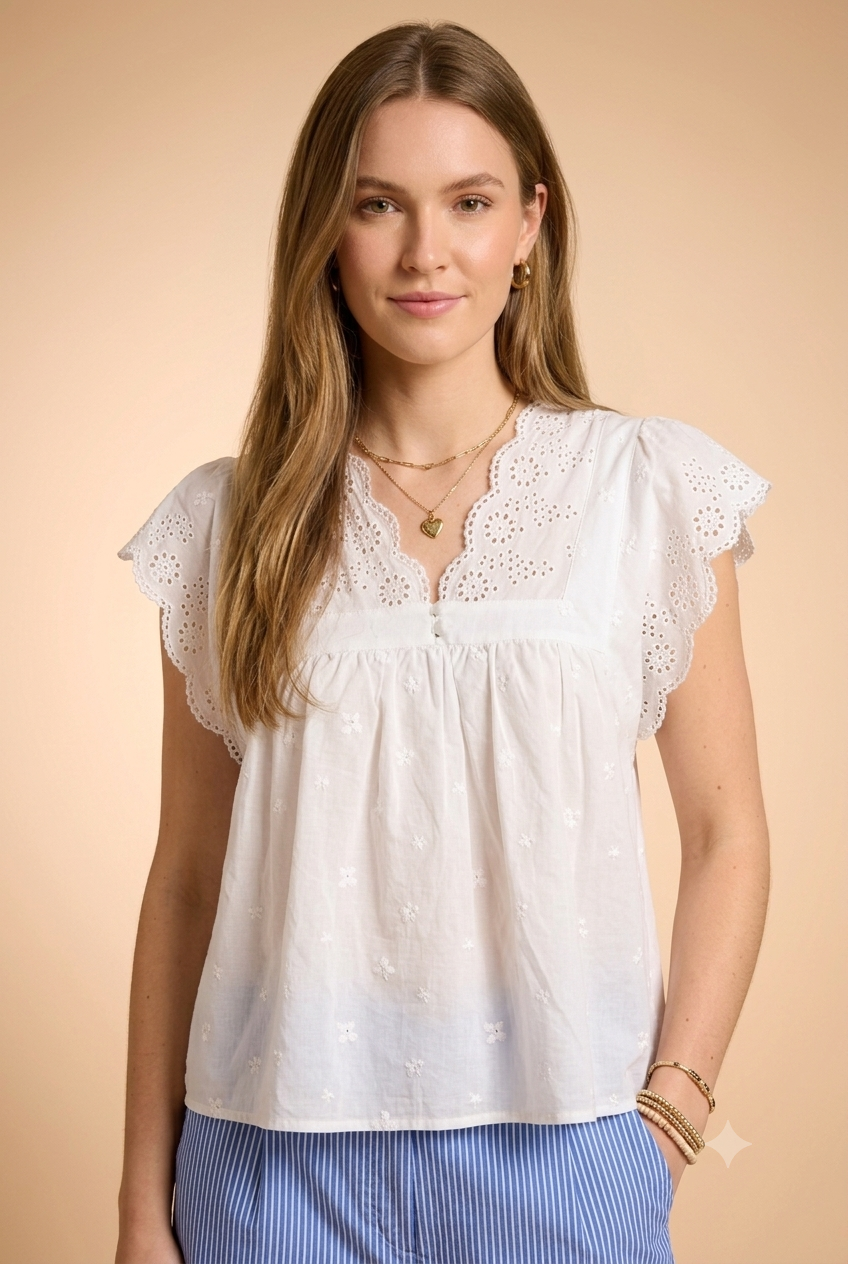 Haut Yes 30665 Ecru-1 - Image 1