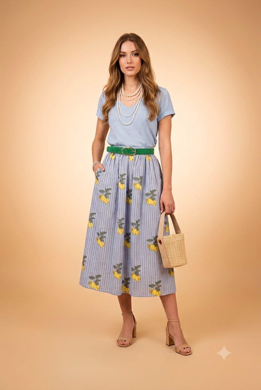 Haut Yes 30003 Bleu Ciel - Image 3