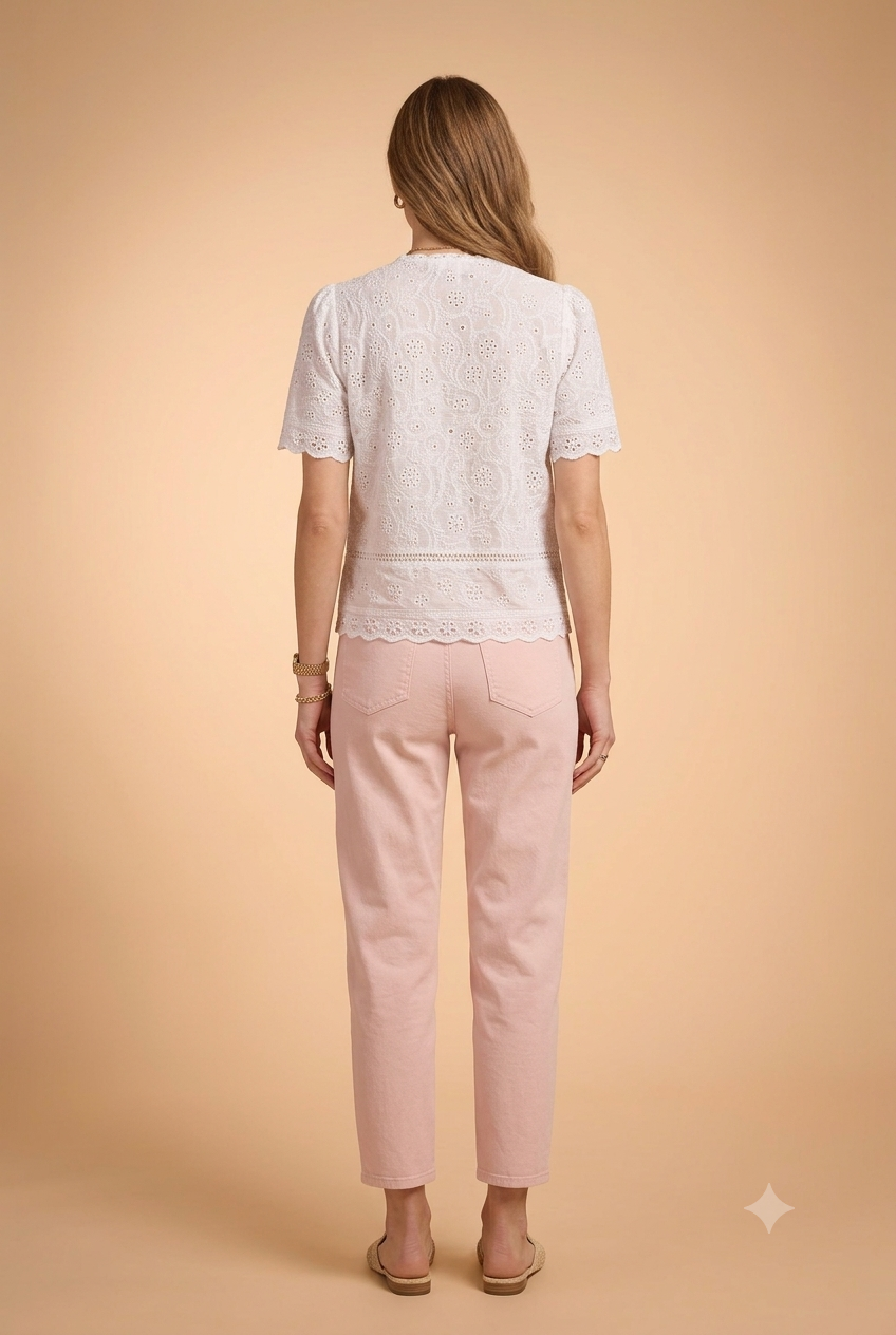 Chemise Yes 30611 Ecru-1 - Image 5