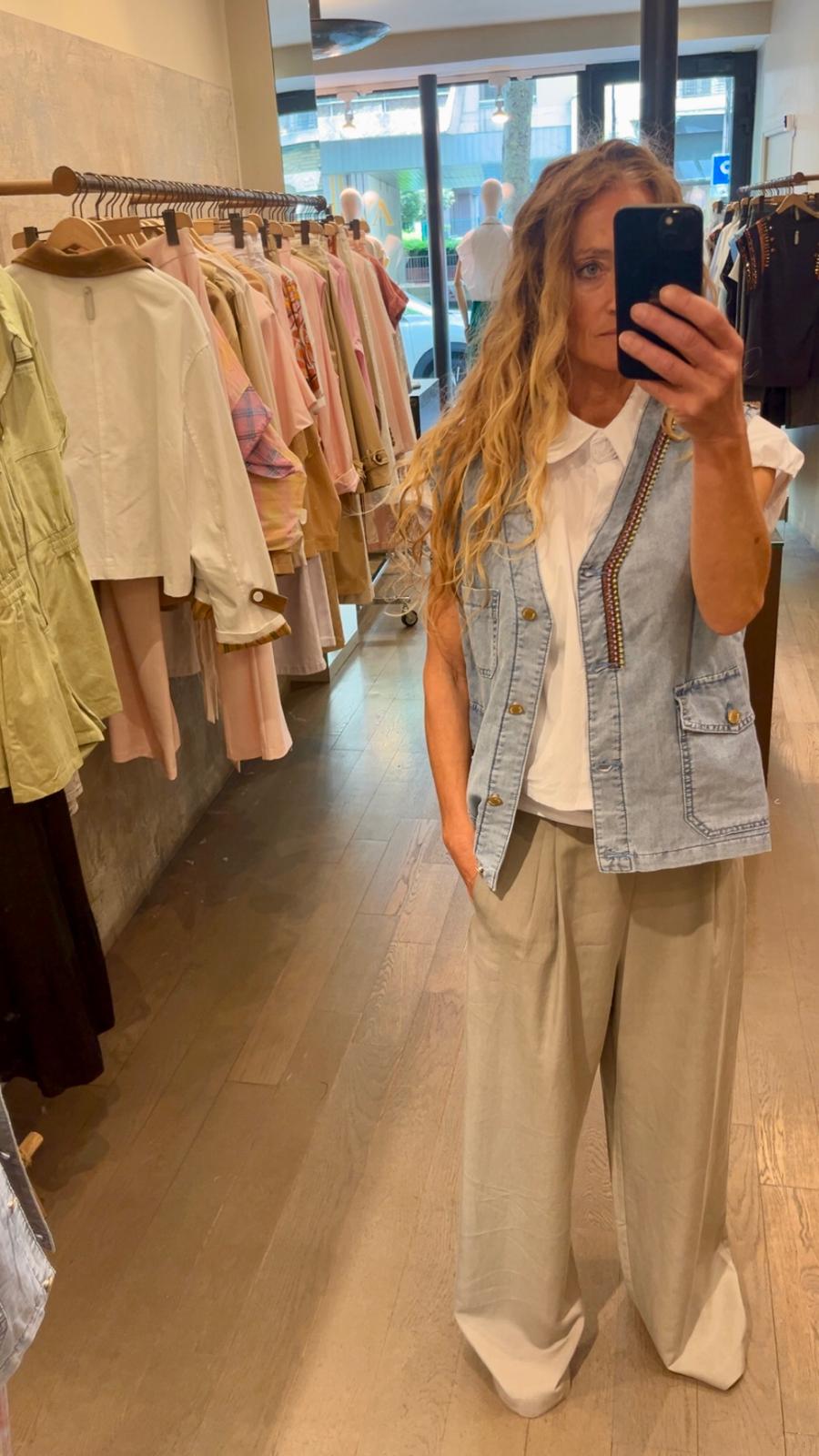 Gilet Nyls Bleu Clair - Image 1