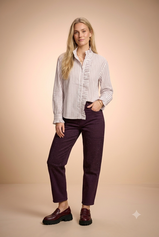 Pantalon Parmy Stone Bleu