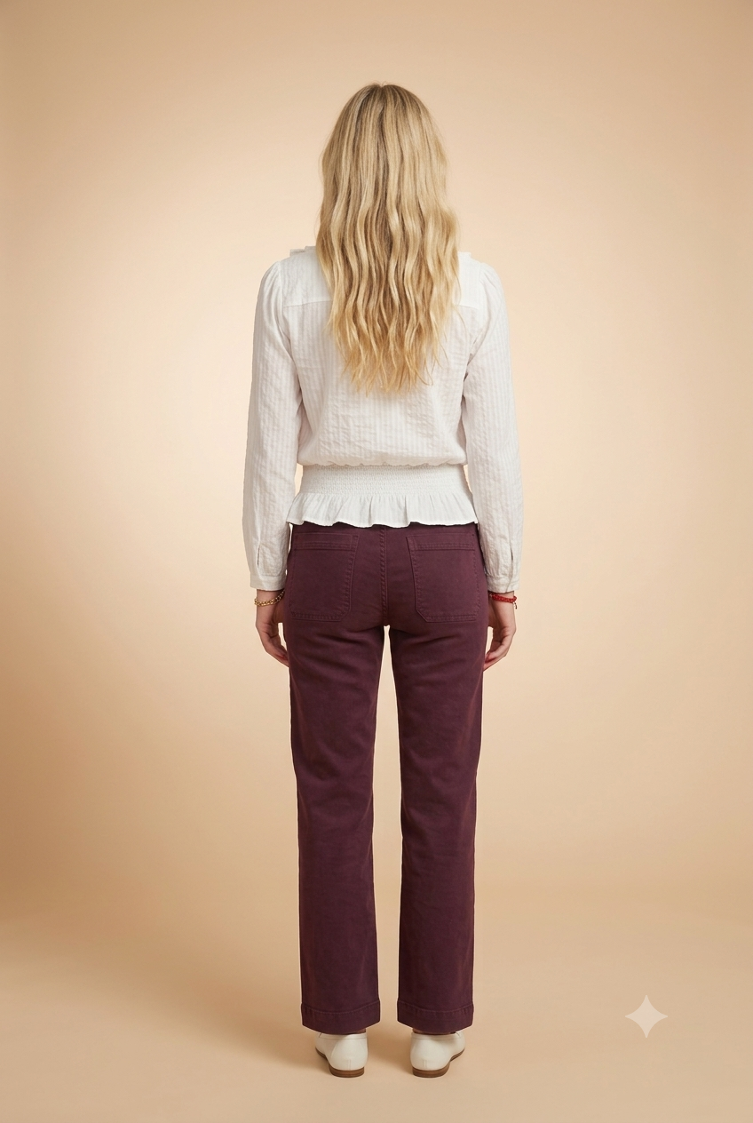 Chemise Sadiane Ecru - Image 5