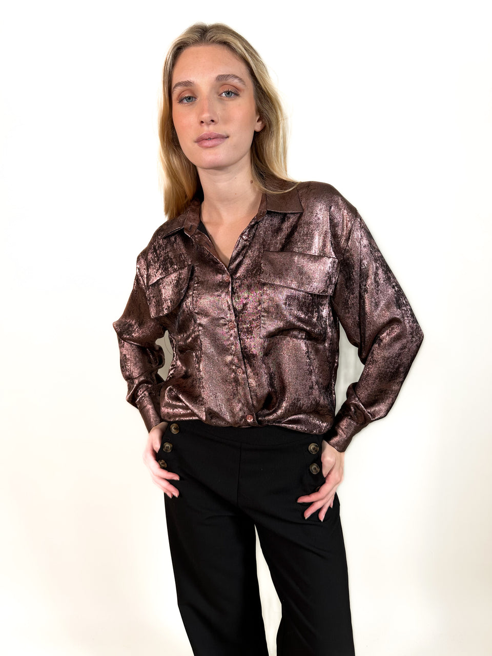Chemise Nathalie bronze - Image 2