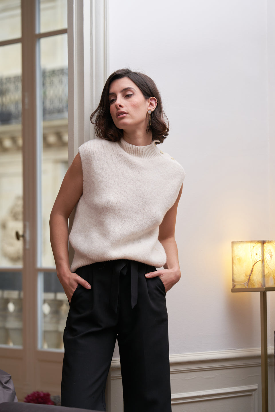Pull YES 8411 Ecru - Image 1