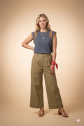 Pantalon Soline Olive