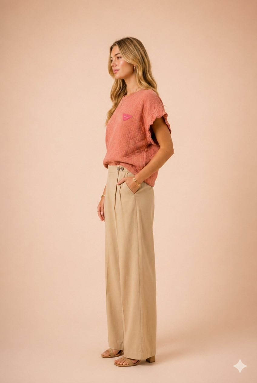 Pantalon Nolise Beige - Image 3