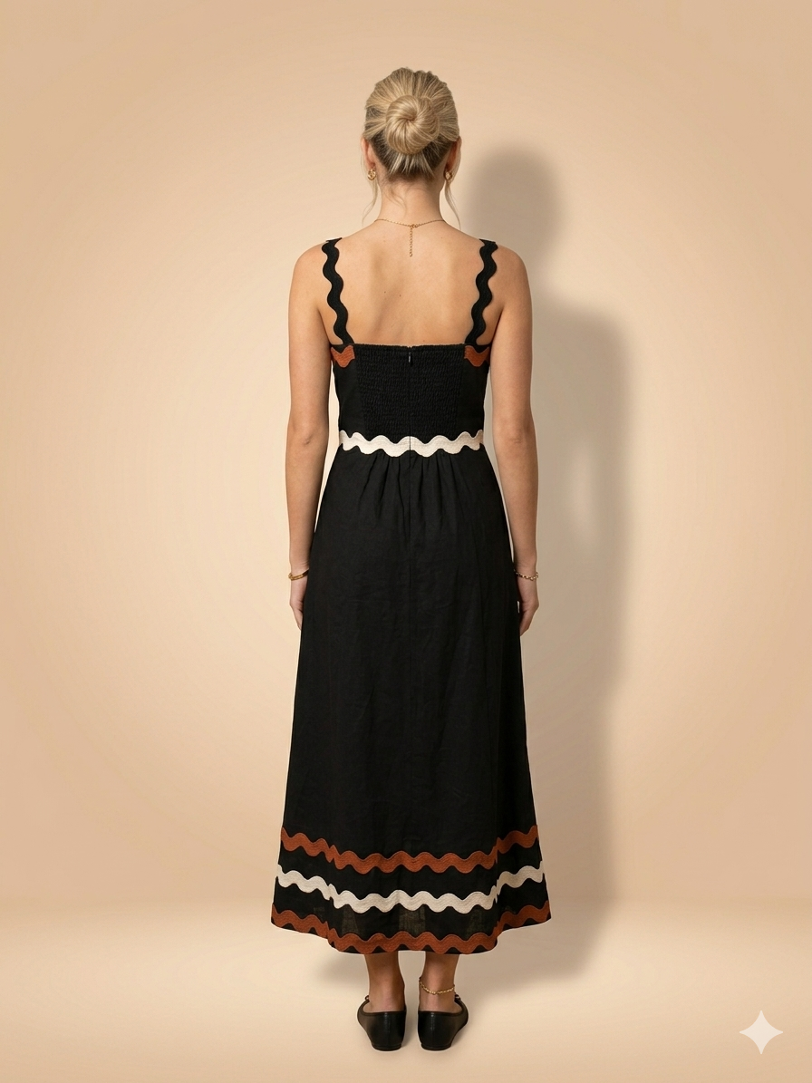 Robe Ovalentin Noir - Image 4