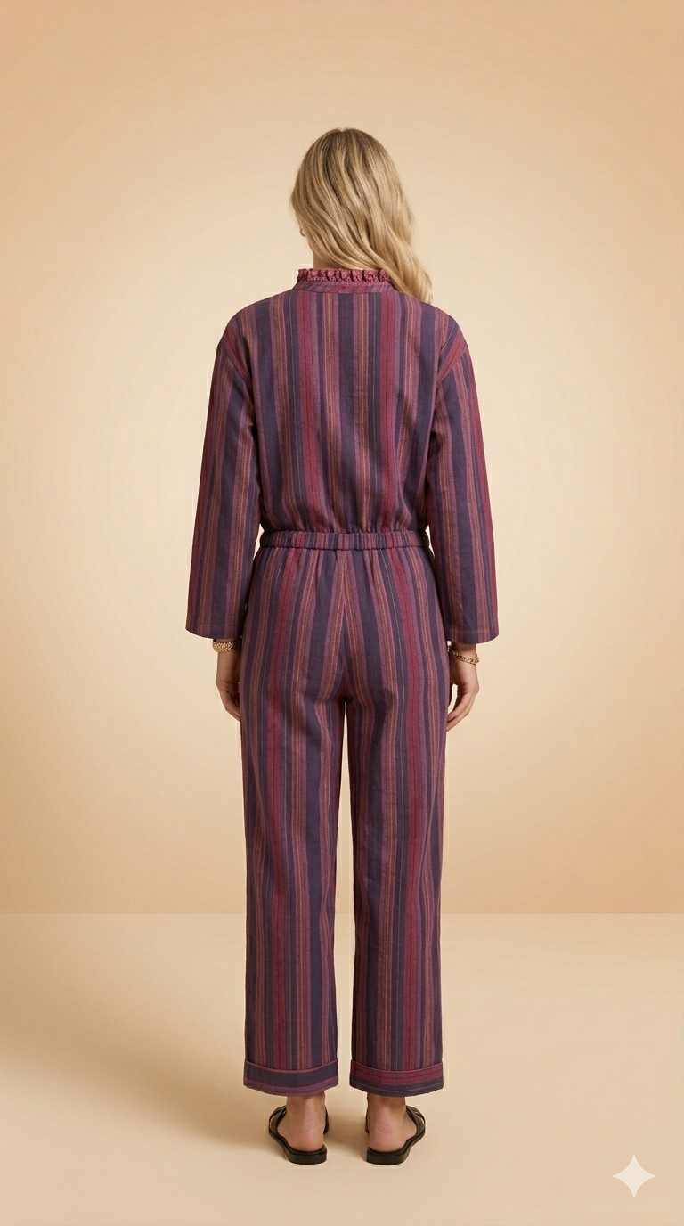 Chemise Sirus Rayures Marine - Image 4