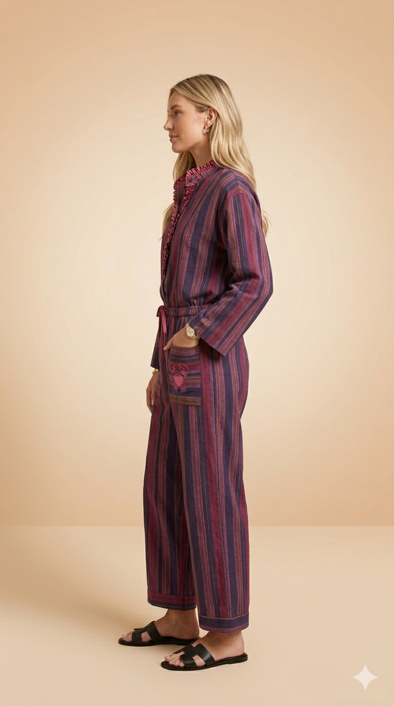 Chemise Sirus Rayures Marine - Image 3