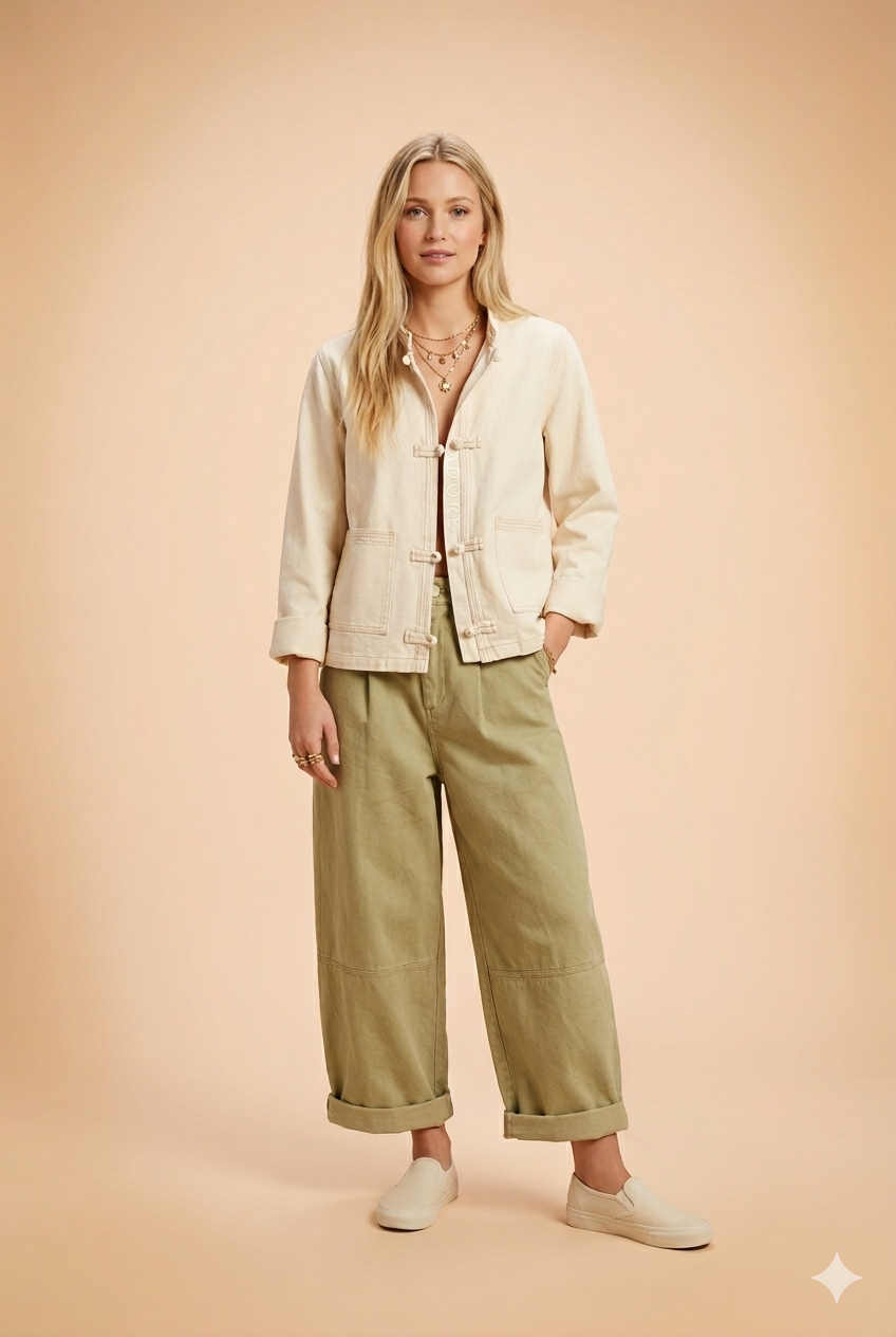 Pantalon Tiago Olive - Image 2
