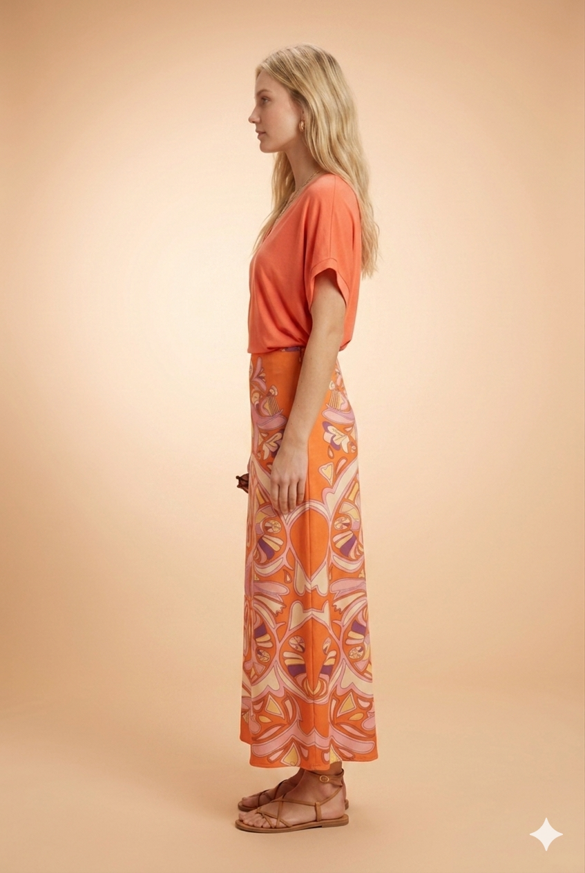 Haut Rajor Orange - Image 4
