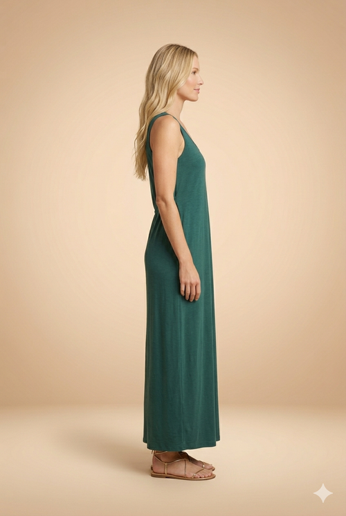 Robe Adelina Vert