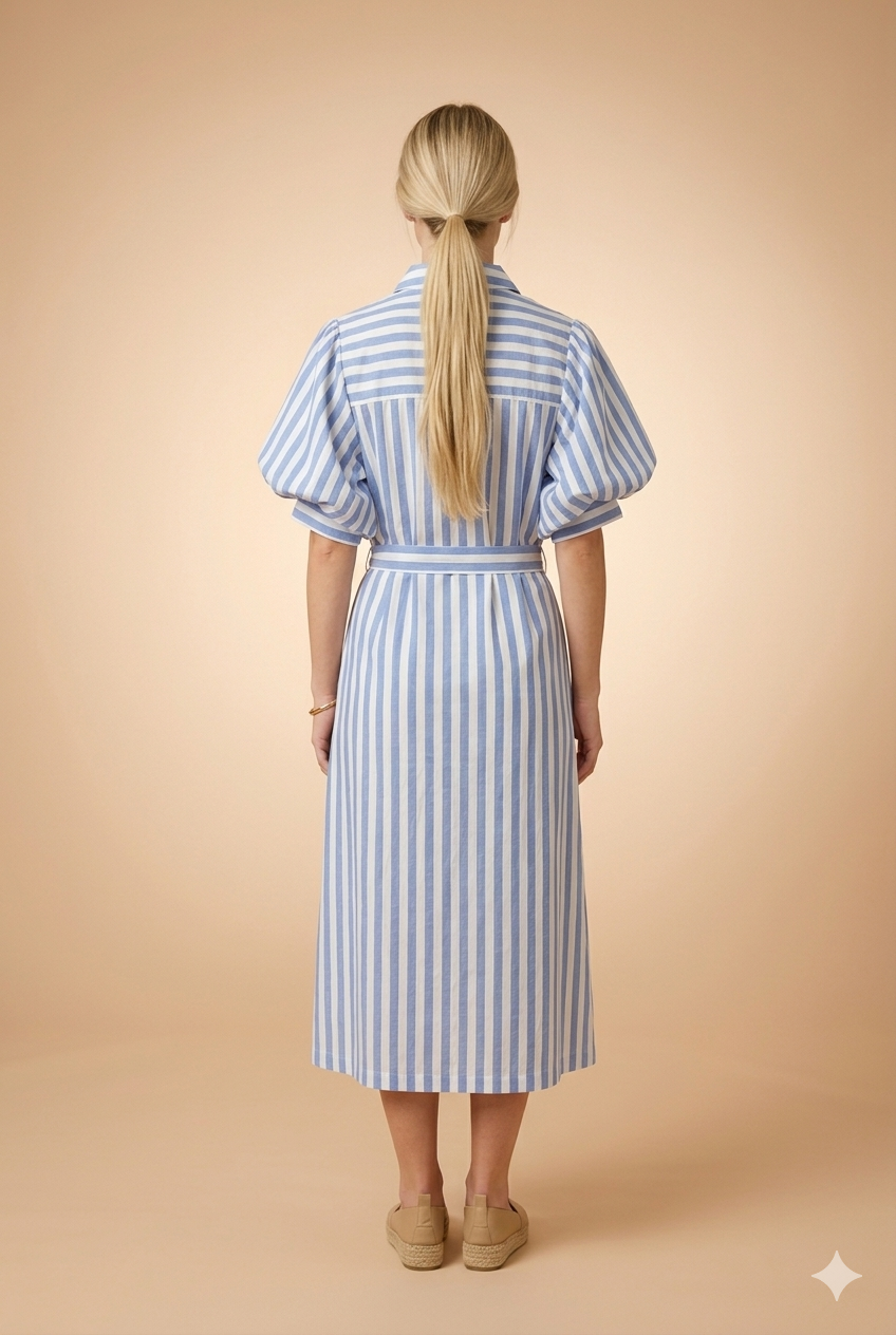 Robe Yes 10548 Bleu-1 - Image 4